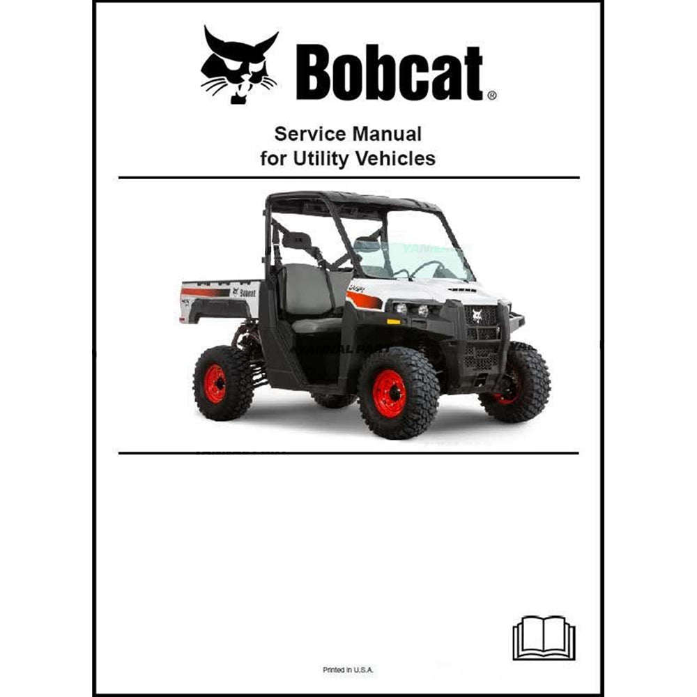 Part No. 6989602ENUS 3400 Utility Vehicle Service Manual Fit For Bobcat