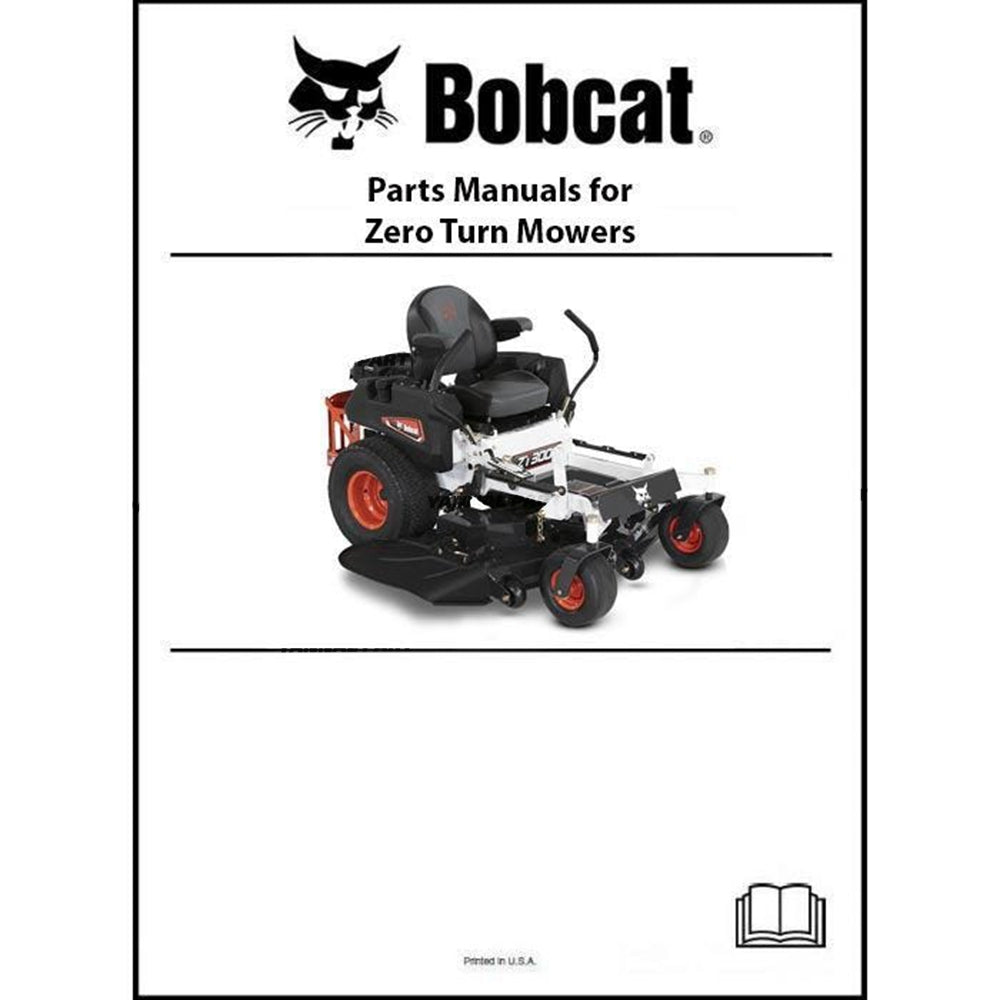 Part No. 7422040 Parts Manual for ZT2000 Zero Turn Mowers