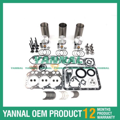 Overhaul Rebuild Kit With Gasket Set Bearing 3TN72 For Yanmar