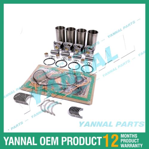 4JA1 Overhaul Rebuild Kit With Full Gasket Bearing Set For Isuzu Engine