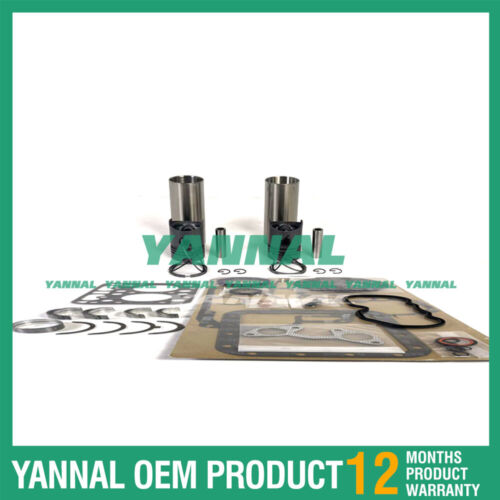 Kit de reconstrucci¨®n de reacondicionamiento 2GM20 con juego completo de cojinetes de junta para motor Yanmar