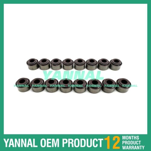 8x Valve Oil Seal For JCB JCB444 Excavator Engine Spare Parts