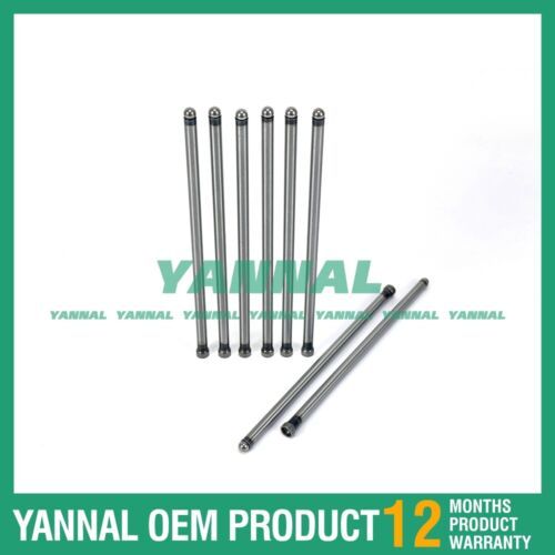 1104C-E44TA Engine Valve Push Rods For Perkins Excavator Engine Parts