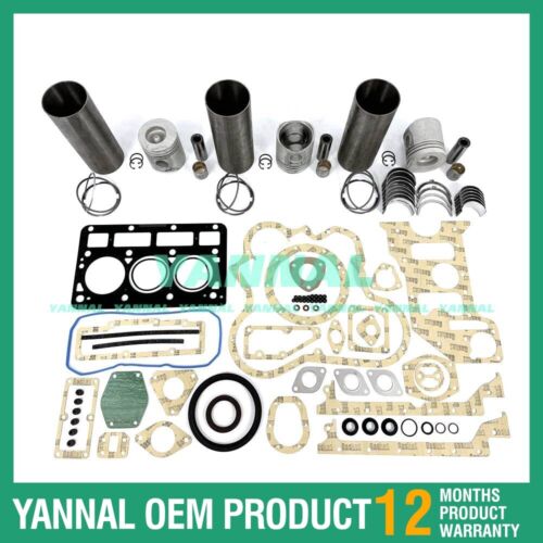 Overhaul Rebuild Kit With Gasket Set Bearing For Perkins 903.27 Engine Part