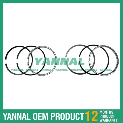 2 Set Piston Ring 0.5mm 2MM For Kubota Z602 Engine Parts (fit one Engine)