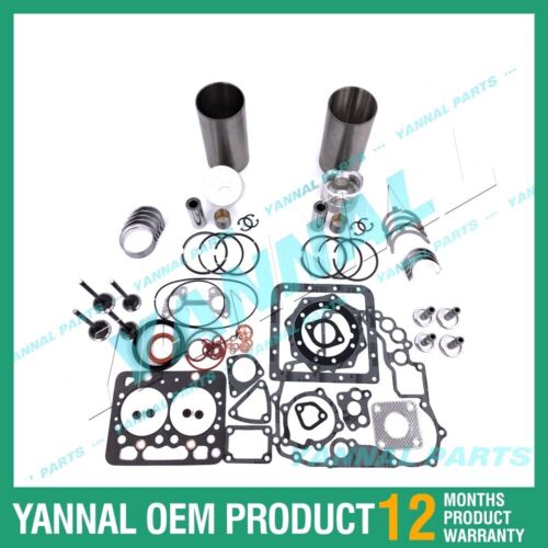 Para Kubota Engine F2503 Kit de reconstrucci¨®n de 5 cilindros NUEVO