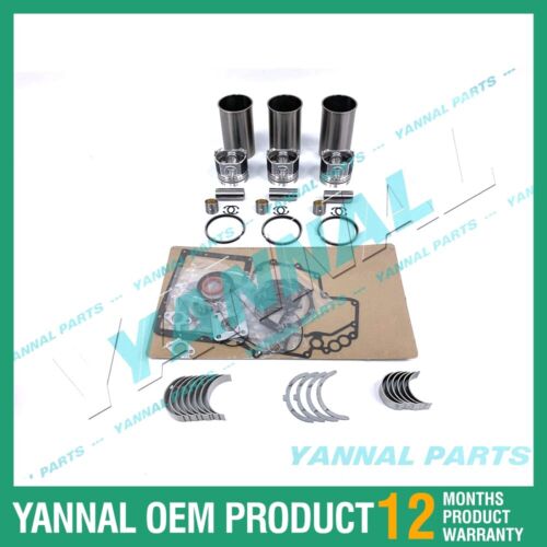 3013C Overhaul Rebuild Kit With Full Gasket Bearing Set For Perkins Engine