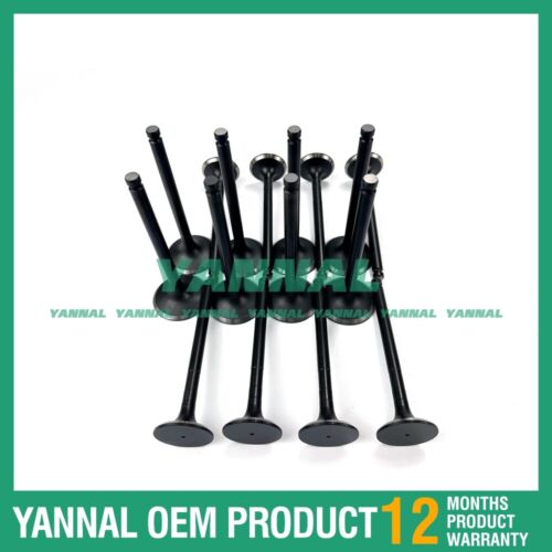 V¨¢lvula de admisi¨®n 4TNV98 con v¨¢lvula de escape 129907-11100 para motor de excavadora Yanmar