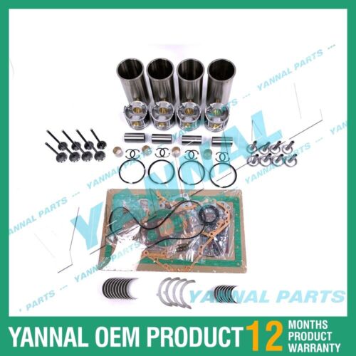 For Mustang Loader 2040 2042 2044 2050 4TNE84-AF 4TNE84 Overhaul Rebuild Kit NEW