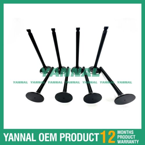 4TNE106 Intake Valve With Exhaust Valve For Yanmar Excavator Engine Parts