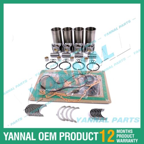 K4D-IDI Overhaul Rebuild Kit With Full Gasket Bearing Set For Mitsubishi Engine