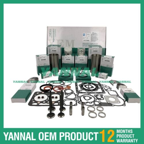 Z482 Engine Overhaul Rebuild Kit STD with Liner For Kubota T1600H Tractor