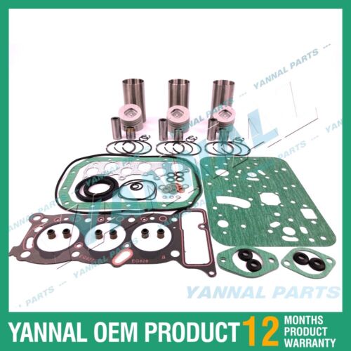 3KC2 Overhaul Rebuild Kit With Engine gasket set For Isuzu Engine