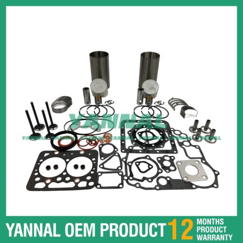 Z482 Engine Overhaul Rebuild Kit STD with Liner For Kubota T1600H Tractor