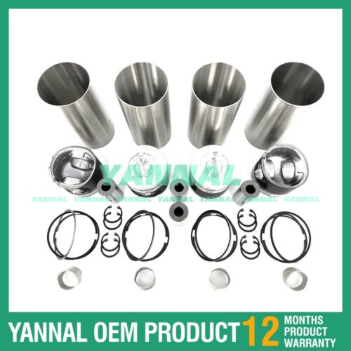 BF4M2012 Cylinder Liner Kit For Deutz Excavator Parts