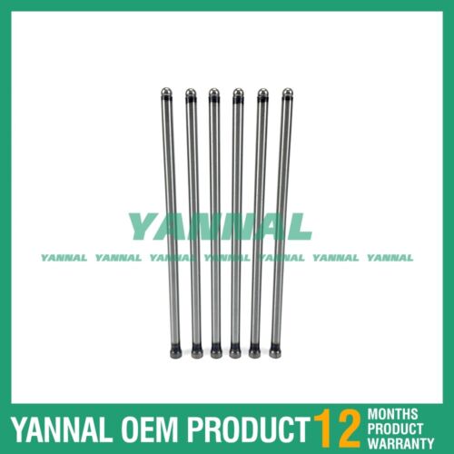 Varillas de empuje 3TNV84 para piezas del motor de excavadora Yanmar