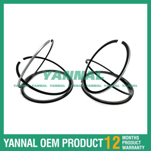 Juego de 2 anillos de pist¨®n de 0,5mm para piezas de motor Yanmar 2TN66 (se ajusta a un motor)