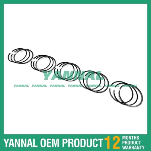 5 Set Piston Ring 0.5mm For Kubota F2302 Engine Parts (fit one Engine)