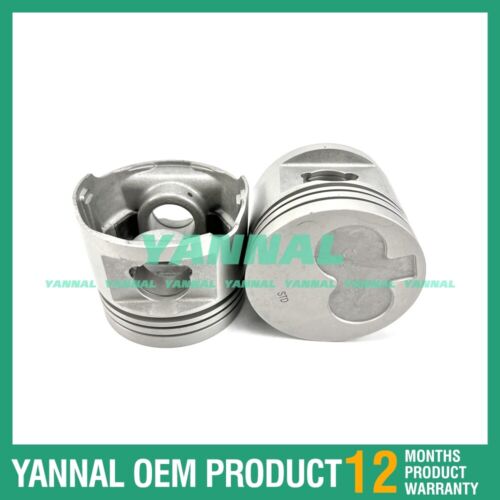 4x Piston Kit STD For Toyota 1HZ Excavator Engine Spare Parts