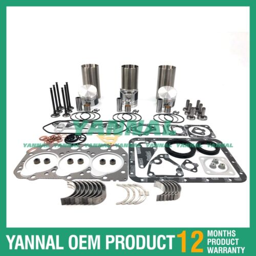 Overhaul Rebuild Kit With Gasket Set Bearing 3TN72 For Yanmar