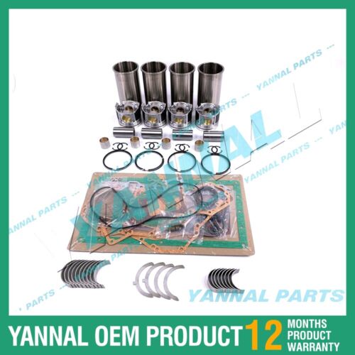 K4D-IDI Overhaul Rebuild Kit With Full Gasket Bearing Set For Mitsubishi Engine