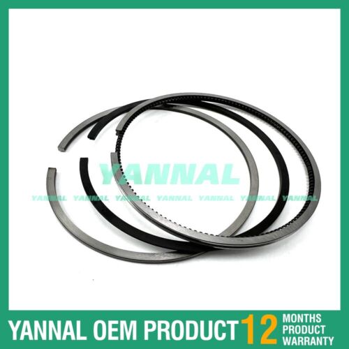 3X 3TNV80 Piston Rings Set STD 119E11-22500 For Yanmar Excavator Parts