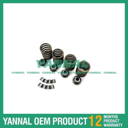 For Kubota Z500 Valve Spring Kit Seat With Cotter ( Fit one Engine )