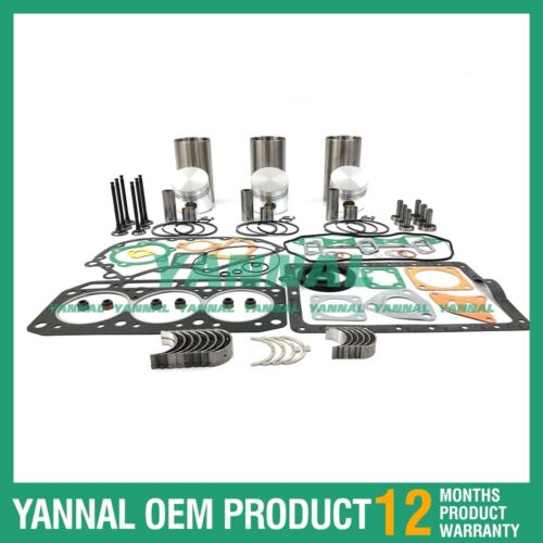 For Yanmar 3T84 3D84-1 Overhaul Rebuild Kit