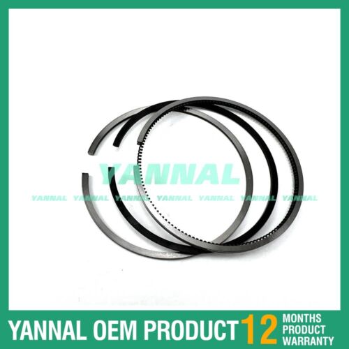 3X 3TNV80 Piston Rings Set STD 119E11-22500 For Yanmar Excavator Parts