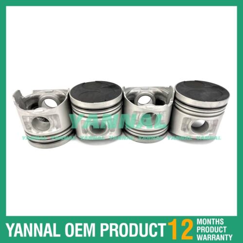 4X 4M40 Piston STD ME200688 For Mitsubishi Excavator Parts