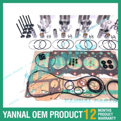 For Shibaura Tracto ST333 N843 Engine Overhaul Rebuild Kit With guarantee