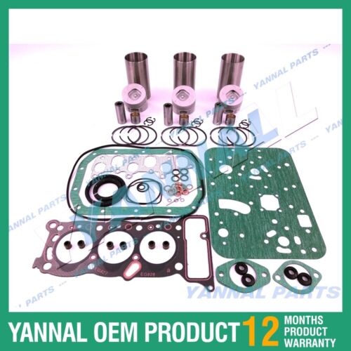 3KC2 Overhaul Rebuild Kit With Engine gasket set For Isuzu Engine