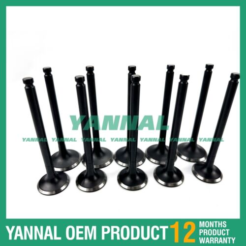 F2302 Intake Valve With Exhaust Valve For Kubota Excavator Engine Parts