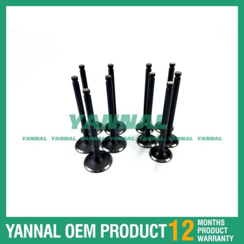 F2803 Intake Valve With Exhaust Valve For Kubota Excavator Engine Parts