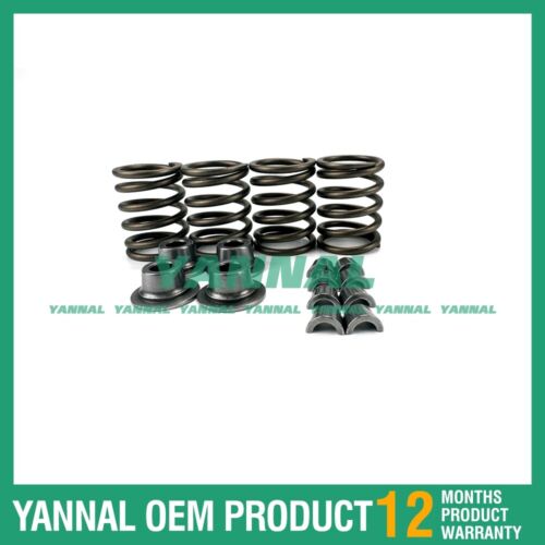 For Kubota Z400 Valve Spring Kit Seat With Cotter ( Fit one Engine )