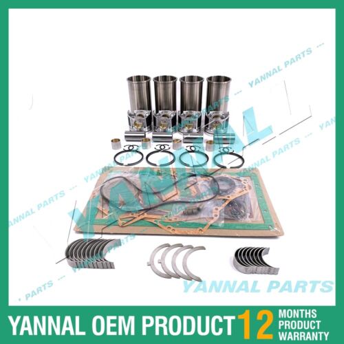 1004-4T 3135J259 Overhaul Rebuild Kit With Full Gasket Bearing Set For Perkins