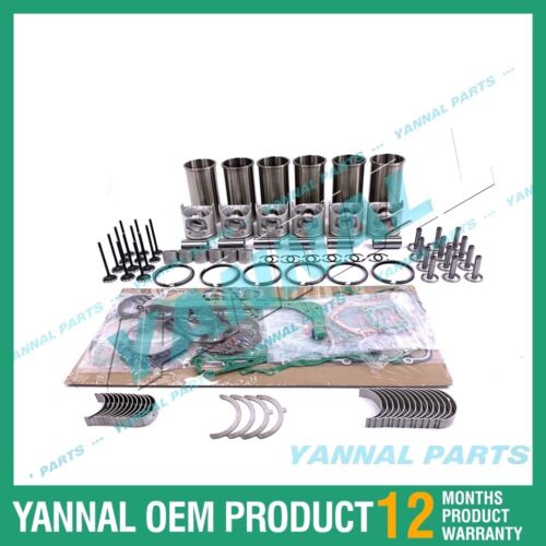 For Mitsubishi S6S Engine Overhaul Rebuild Kit With guarantee