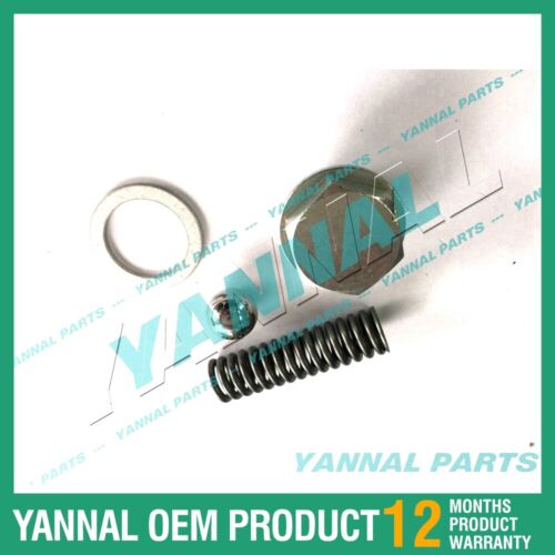 For Caterpillar 34335-03040 Oil Pressure Relief Valve S6K Engine Spare Parts