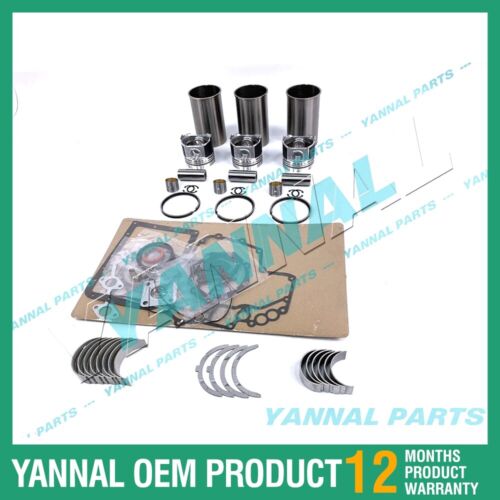 Kit de reconstrucci¨®n de reacondicionamiento 3TNV86 con juego de cojinetes de junta completo para motor Yanmar