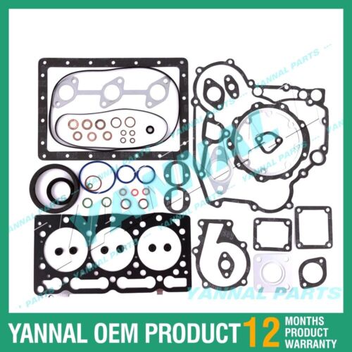 D1105 Engine Complete Gasket Set For Kubota RTV1100 RTV1100CW9 RTV1140CPX Engine