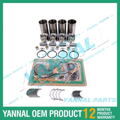 K4B Overhaul Rebuild Kit With Full Gasket Bearing Set For Mitsubishi Engine