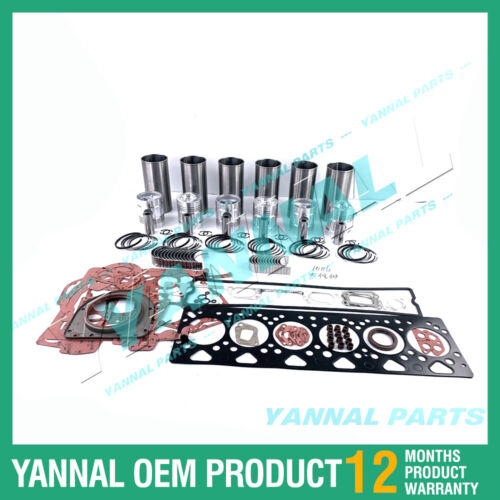 1006-6T U5LL0039 Overhaul Rebuild Kit With Full Gasket Bearing Set For Perkins