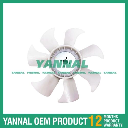 New V1505 Fan Blade 16285-74110 7 Blade 370mm For Kubota Engine Spart Part