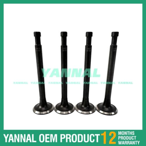 4 PCS 13202-16700 Exhaust Valve For Nissan J15 Engine Part