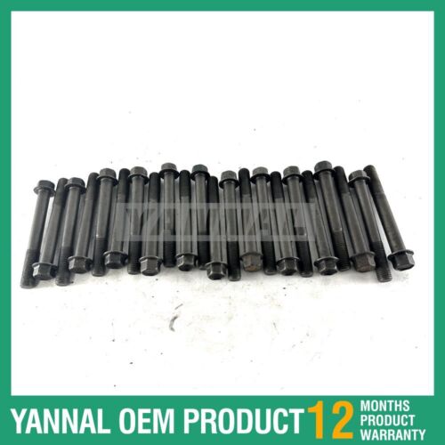 22 PCS Cylinder Head Bolt For Kubota F2503 Diesel Engine