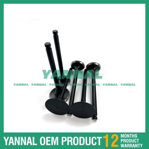 V¨¢lvula de admisi¨®n 3TNV66 con v¨¢lvula de escape para piezas del motor de excavadora Yanmar