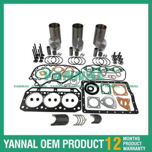 For Yanmar 3T84 3D84-1 Overhaul Rebuild Kit