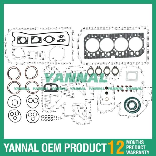 For John Deere 4045/DZ110017 Full Gasket Kit Engine forklift Excavator