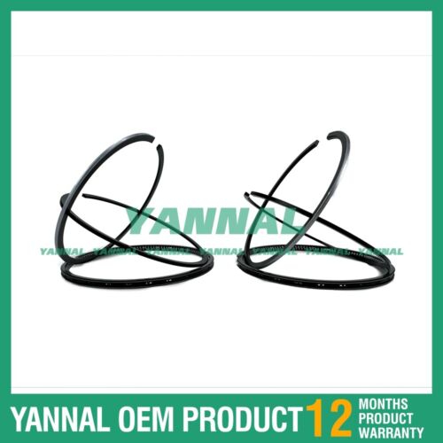 Juego de 2 anillos de pist¨®n de 0,5mm para piezas de motor Yanmar 2TN66 (se ajusta a un motor)