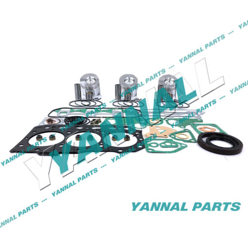 Nuevo kit de revisi¨®n STD Yanmar 3TNE84 con juego completo de juntas de anillos de pist¨®n